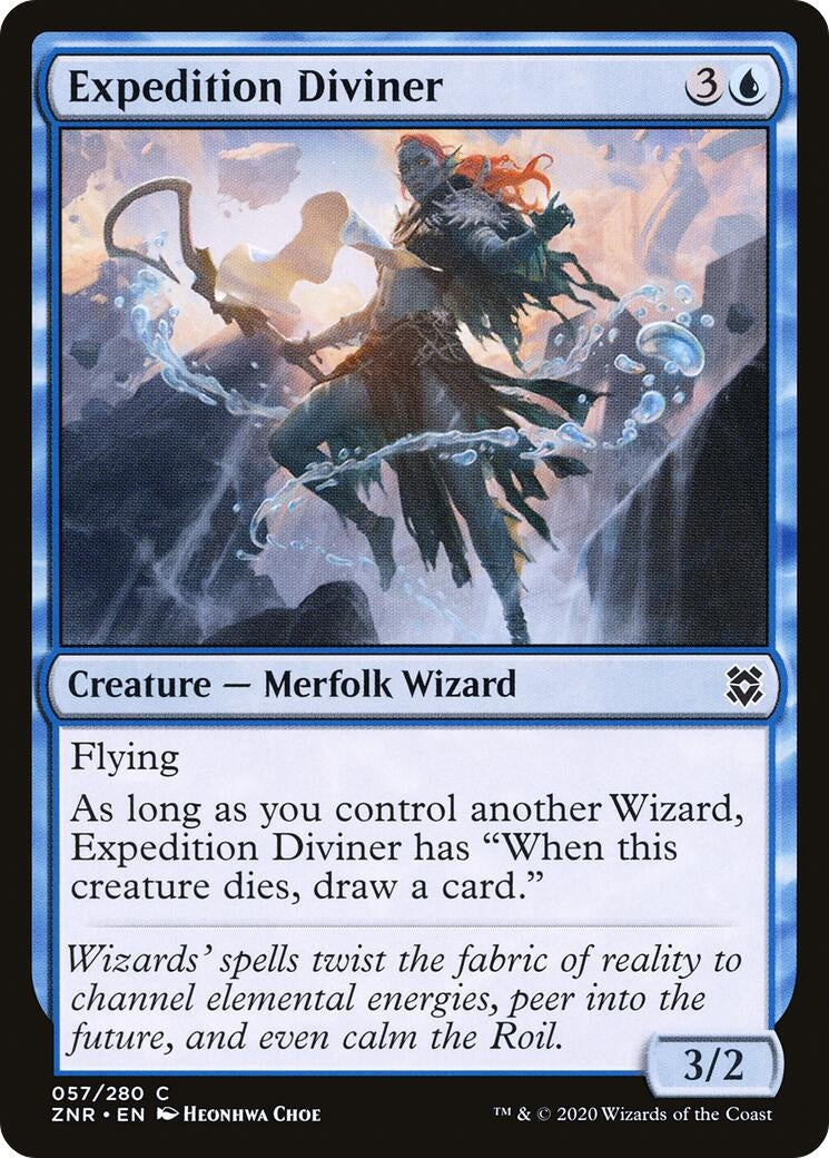 Image for Expedition Diviner (57) (ZNR) - Magic: The Gathering