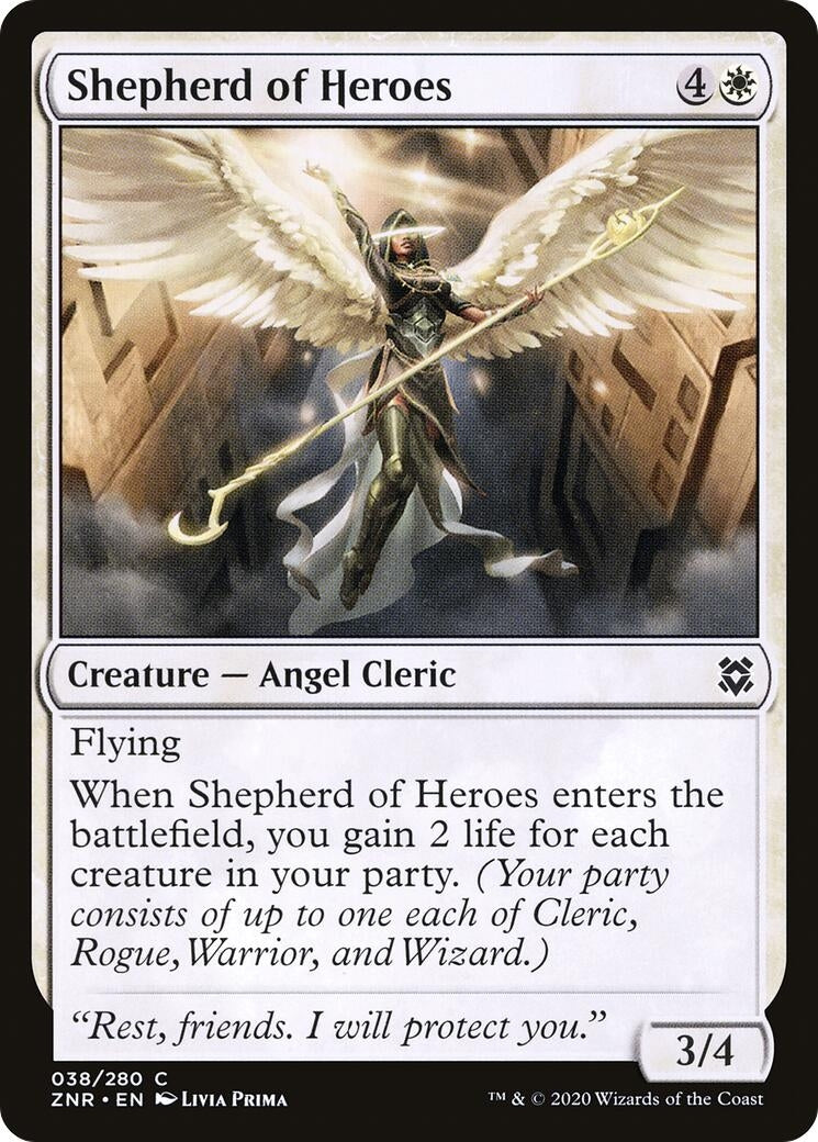 Image for Shepherd of Heroes (38) - Magic: The Gathering