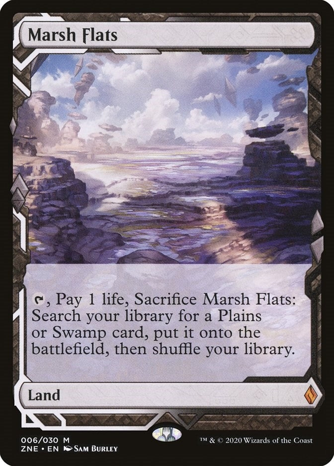 Image for Marsh Flats (6) - Magic: The Gathering