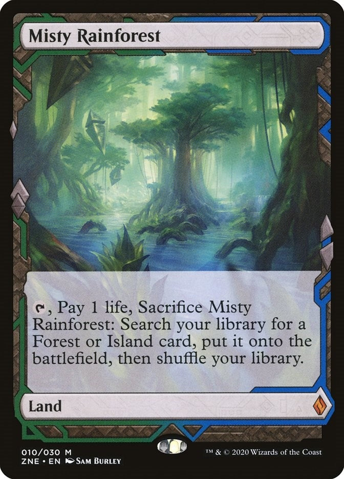 Image for Misty Rainforest (10) - Magic: The Gathering