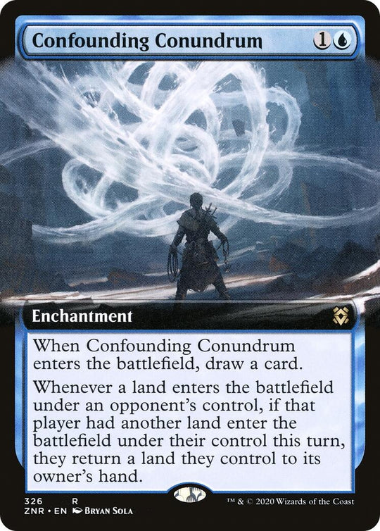 Image for Confounding Conundrum (Extended Art) (326) (ZNR) - Magic: The Gathering