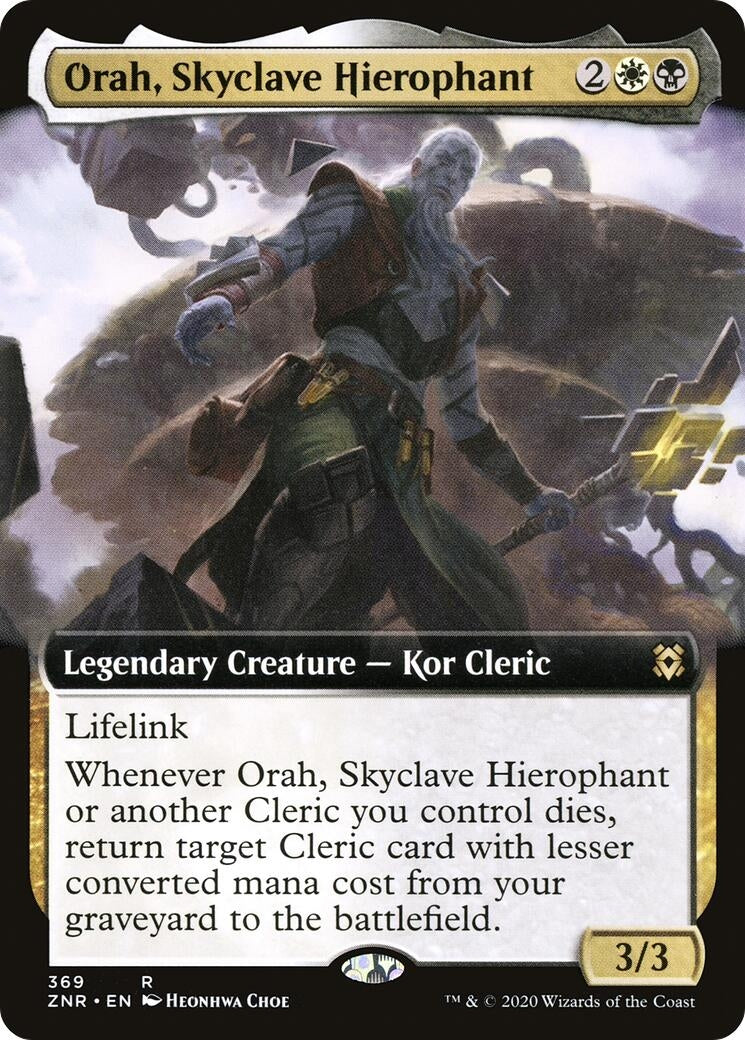 Image for Orah, Skyclave Hierophant (Extended Art) (369) - Magic: The Gathering