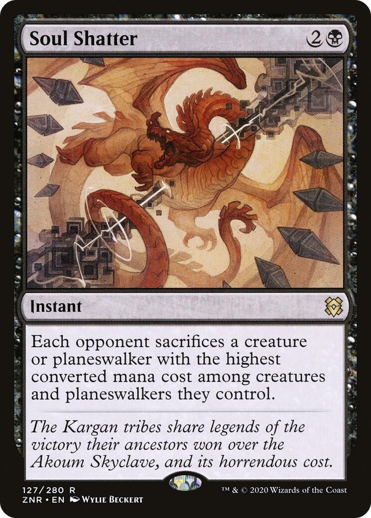 Image for Soul Shatter (127) - Magic: The Gathering