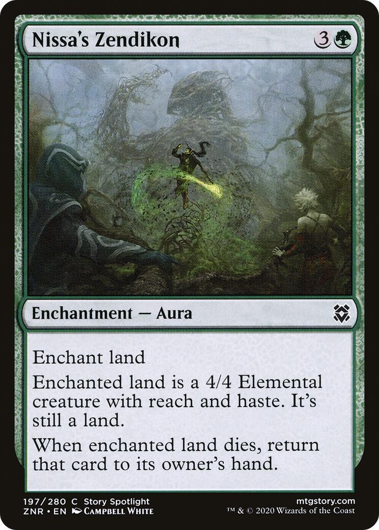 Image for Nissa's Zendikon (197) (ZNR) - Magic: The Gathering
