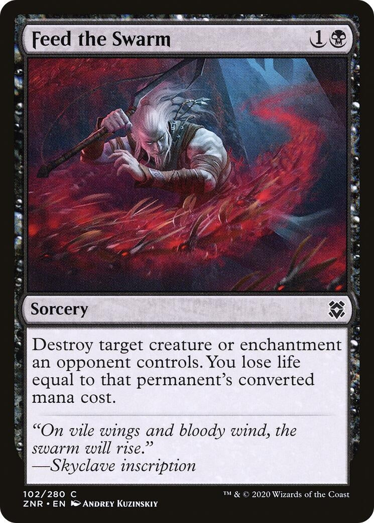 Image for Feed the Swarm (102) - Magic: The Gathering
