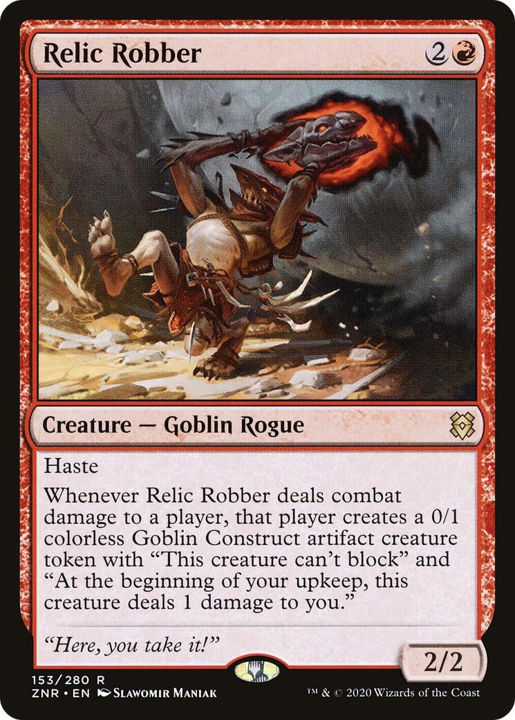 Image for Relic Robber (153) - Magic: The Gathering