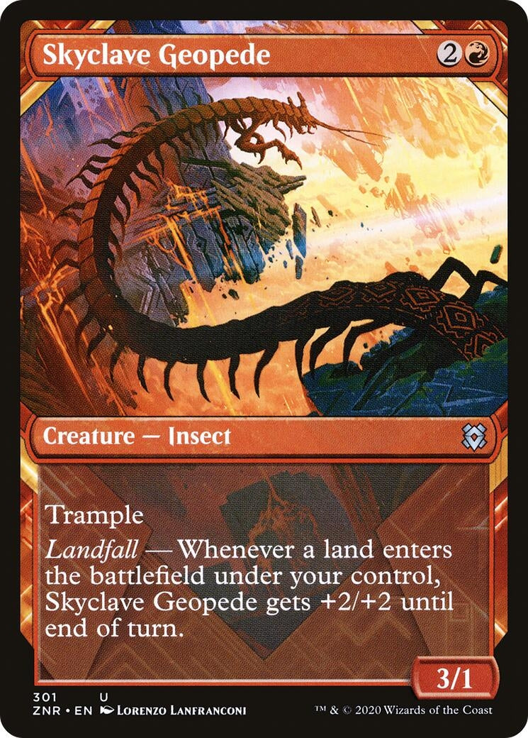 Image for Skyclave Geopede (Showcase) (301) - Magic: The Gathering