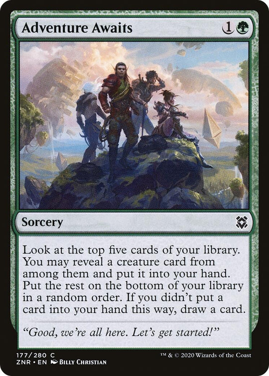 Image for Adventure Awaits (177) (ZNR) - Magic: The Gathering