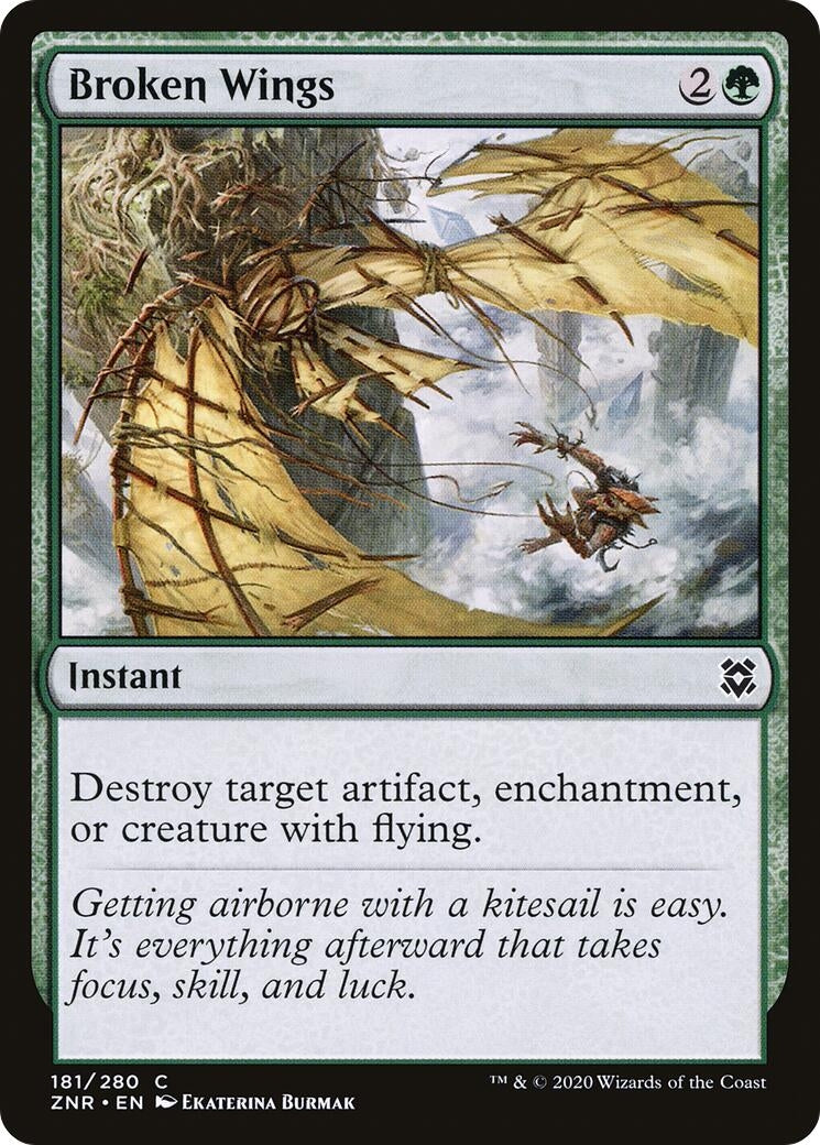 Image for Broken Wings (181) - Magic: The Gathering