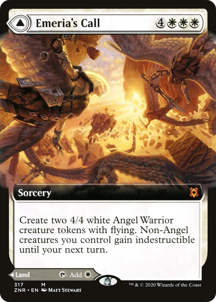 Image for Emeria's Call (Extended Art) (317) (ZNR) - Magic: The Gathering