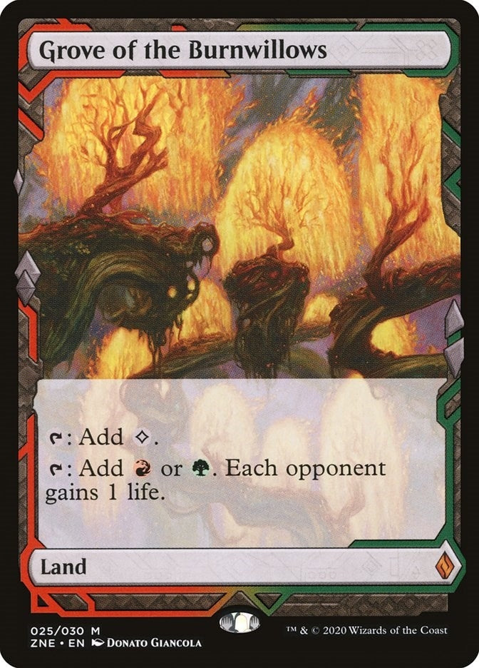 Image for Grove of the Burnwillows (25) - Magic: The Gathering