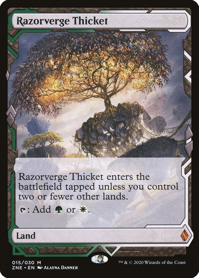 Image for Razorverge Thicket (15) - Magic: The Gathering
