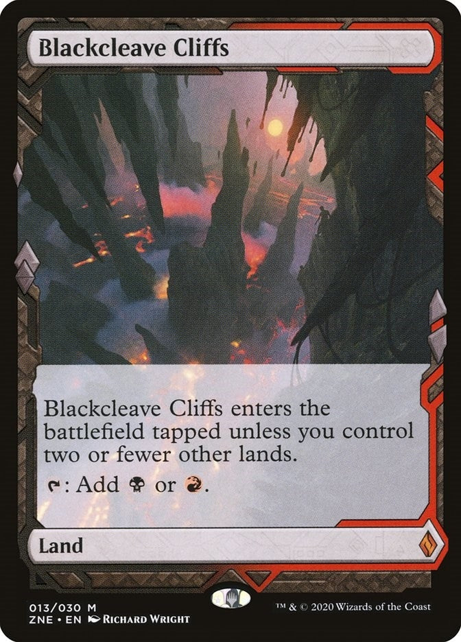 Image for Blackcleave Cliffs (13) - Magic: The Gathering