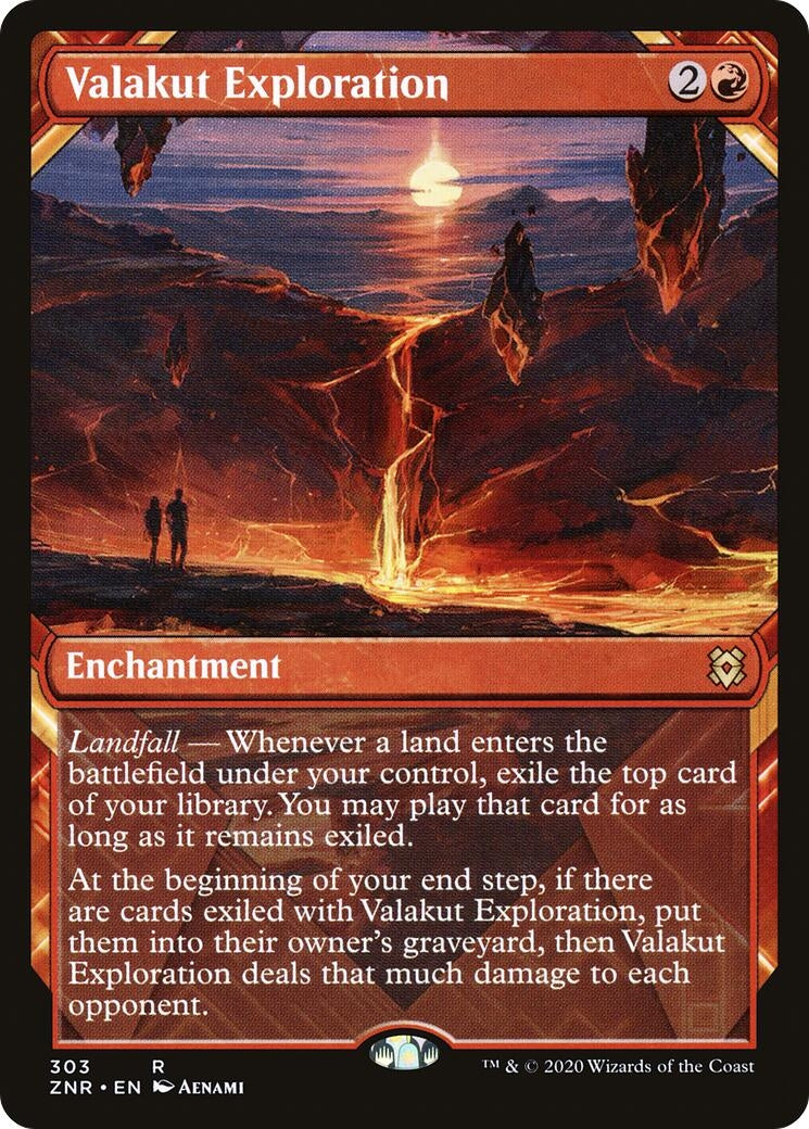 Image for Valakut Exploration (Showcase) (303) - Magic: The Gathering