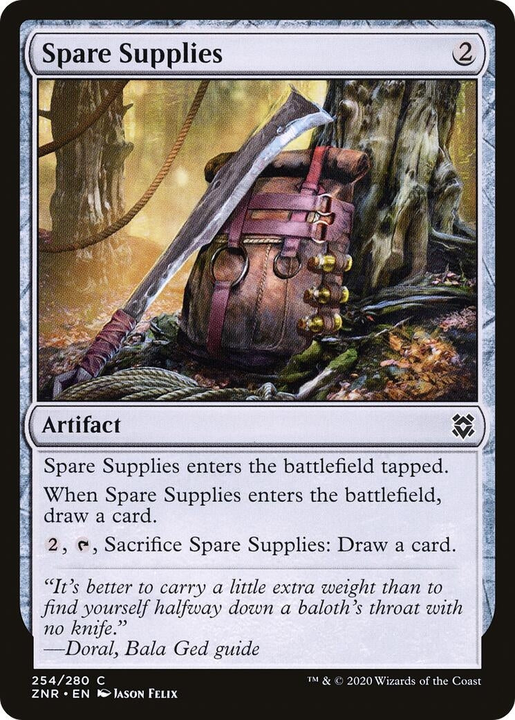 Image for Spare Supplies (254) (ZNR) - Magic: The Gathering