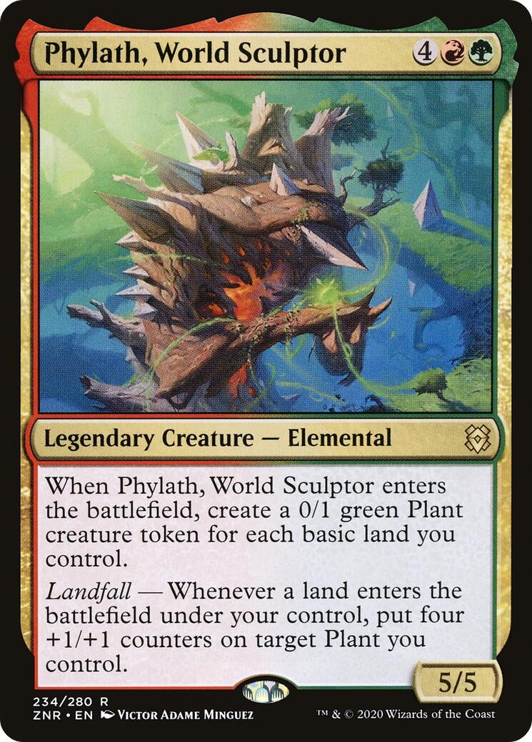 Image for Phylath, World Sculptor (234) (ZNR) - Magic: The Gathering