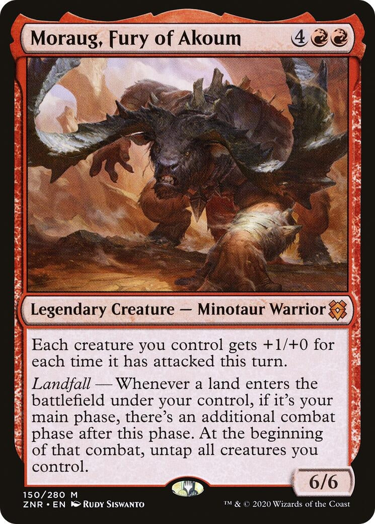 Image for Moraug, Fury of Akoum (150) (ZNR) - Magic: The Gathering