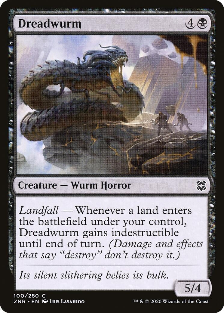 Image for Dreadwurm (100) (ZNR) - Magic: The Gathering