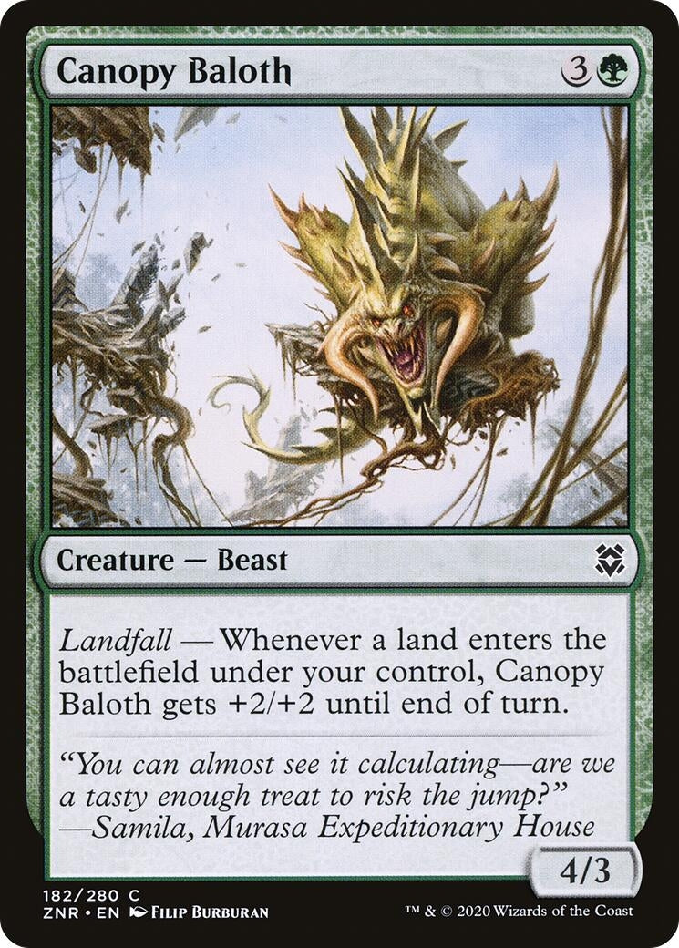 Image for Canopy Baloth (182) - Magic: The Gathering