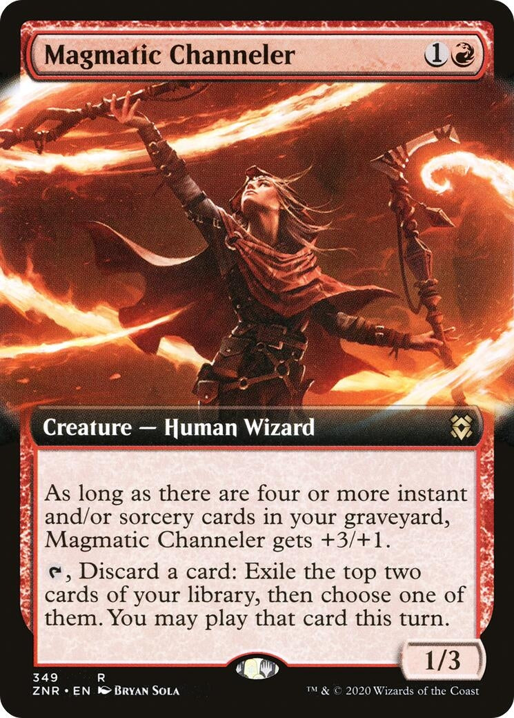 Image for Magmatic Channeler (Extended Art) (349) - Magic: The Gathering