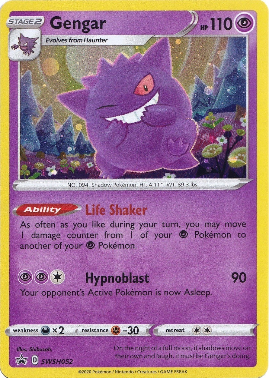 Image for Gengar - SWSH052 (SWSH052) (SWSD) - Pokemon