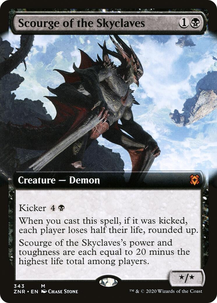 Image for Scourge of the Skyclaves (Extended Art) (343) - Magic: The Gathering