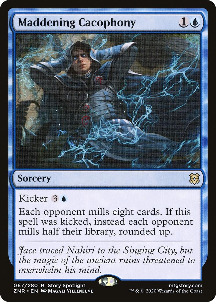 Image for Maddening Cacophony (67) (ZNR) - Magic: The Gathering