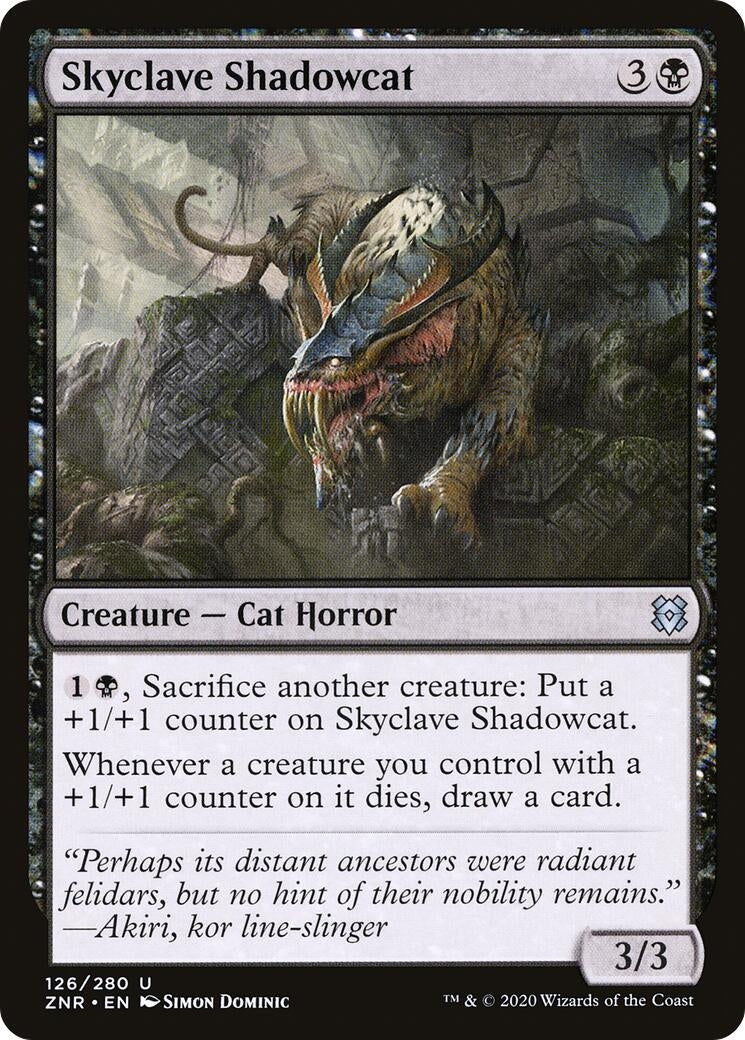 Image for Skyclave Shadowcat (126) (ZNR) - Magic: The Gathering