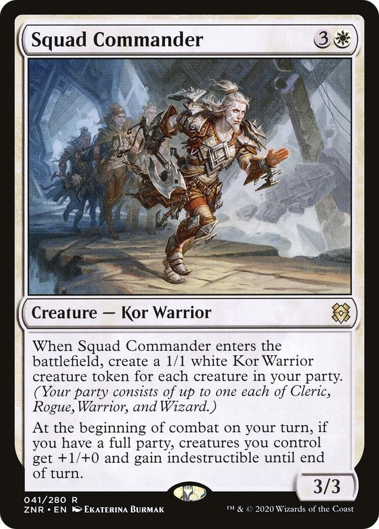 Image for Squad Commander (41) - Magic: The Gathering
