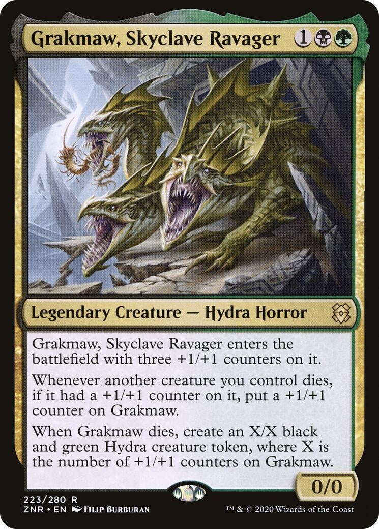 Image for Grakmaw, Skyclave Ravager (223) (ZNR) - Magic: The Gathering