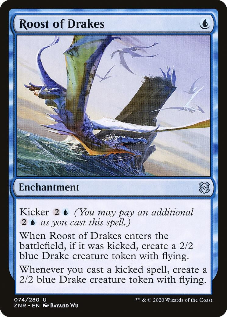 Image for Roost of Drakes (74) (ZNR) - Magic: The Gathering