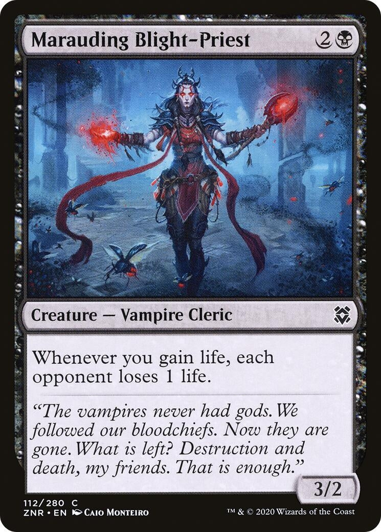 Image for Marauding Blight-Priest (112) - Magic: The Gathering