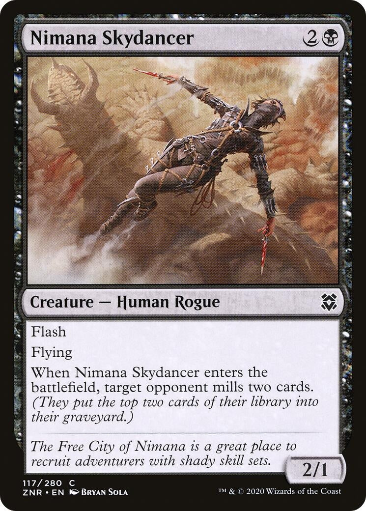 Image for Nimana Skydancer (117) - Magic: The Gathering