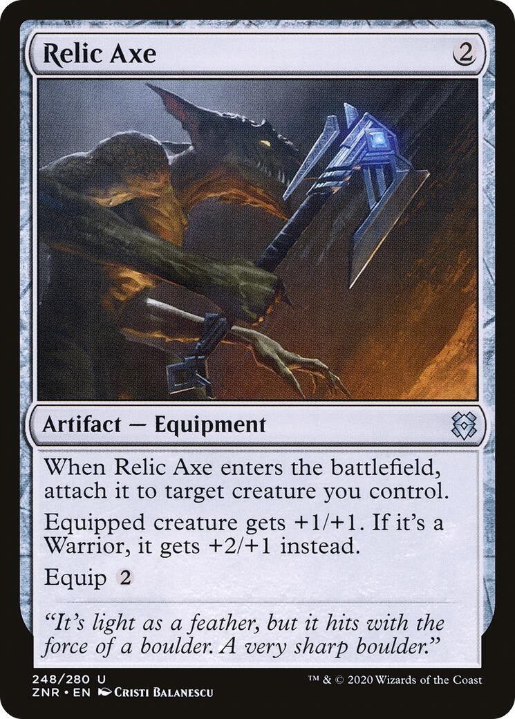 Image for Relic Axe (248) - Magic: The Gathering