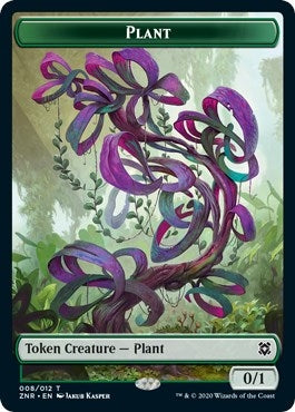 Image for Plant Token (8) (ZNR) - Magic: The Gathering