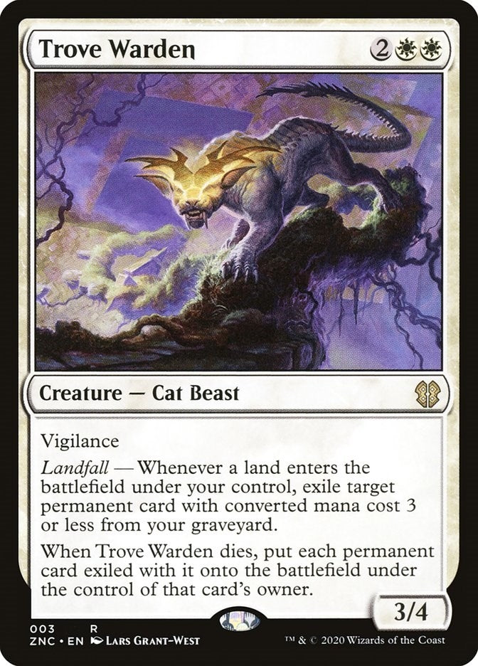Image for Trove Warden (3) - Magic: The Gathering
