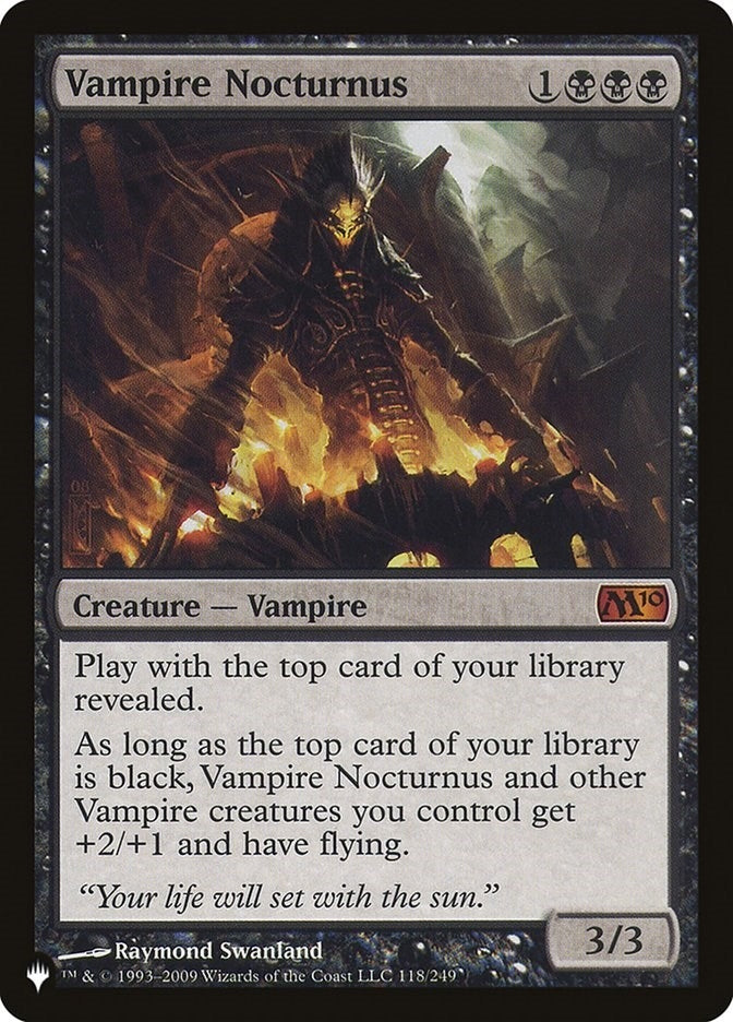 Image for Vampire Nocturnus (118/249) - Magic: The Gathering