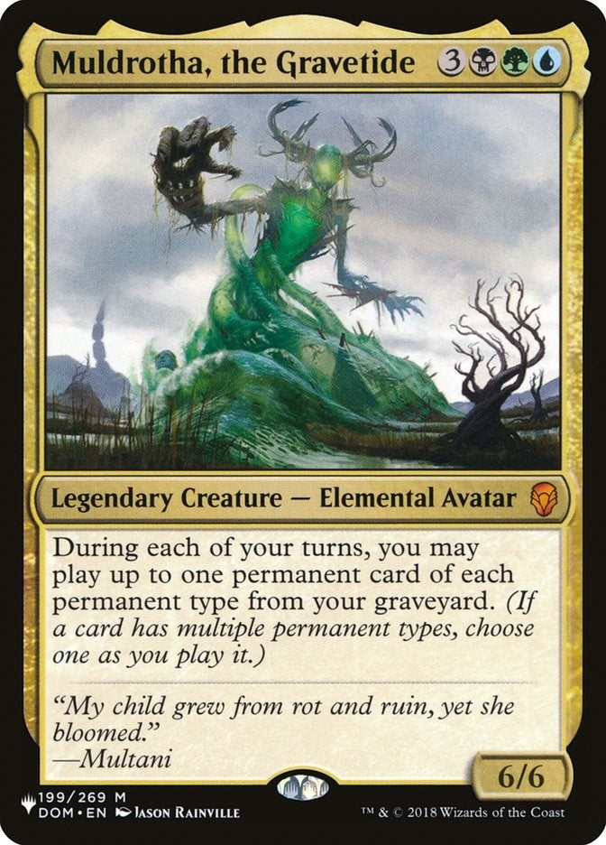 Image for Muldrotha, the Gravetide (199/269) - Magic: The Gathering