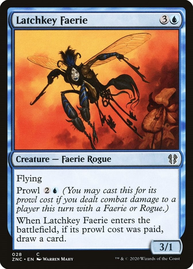 Image for Latchkey Faerie (28) - Magic: The Gathering