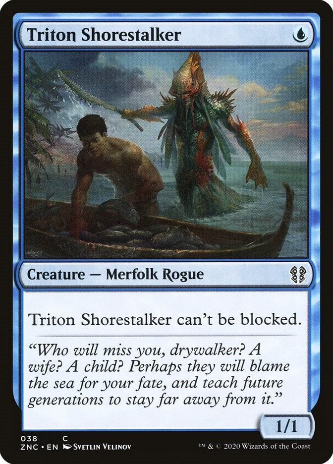 Image for Triton Shorestalker (38) - Magic: The Gathering