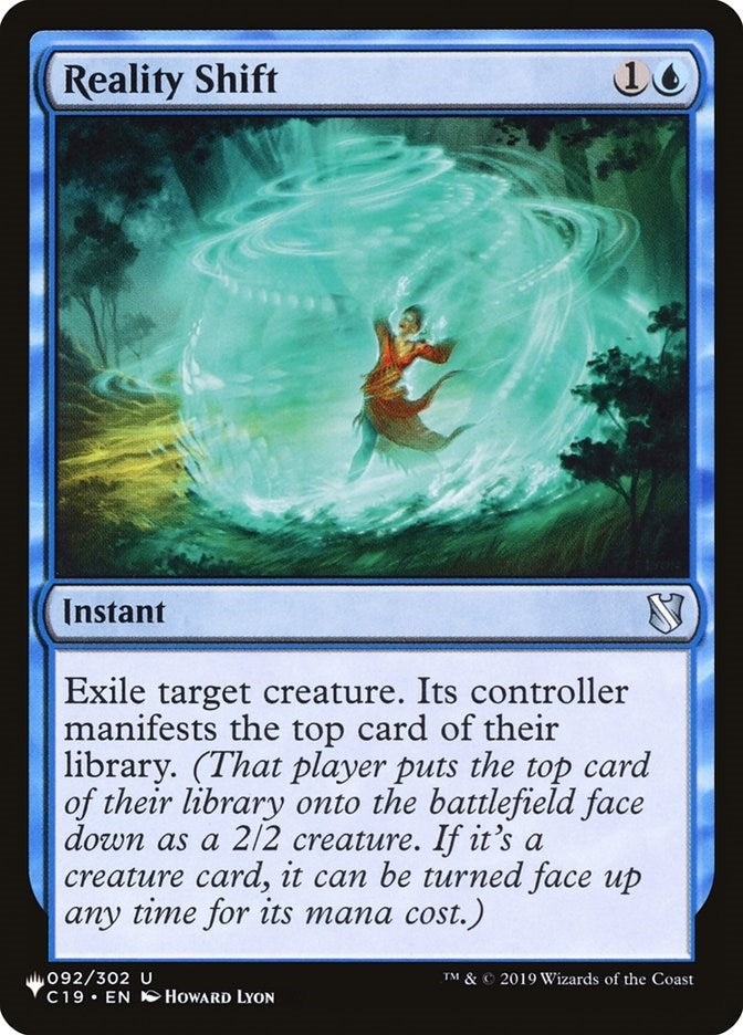 Image for Reality Shift (C19) (092/302) (LIST) - Magic: The Gathering
