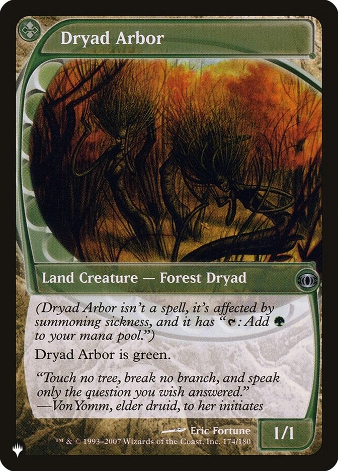 Image for Dryad Arbor (174/180) - Magic: The Gathering