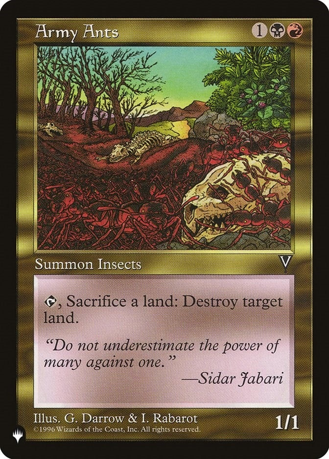 Image for Army Ants - Magic: The Gathering
