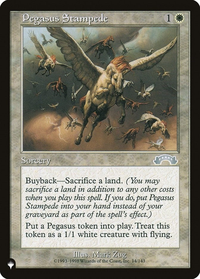 Image for Pegasus Stampede (14/143) - Magic: The Gathering