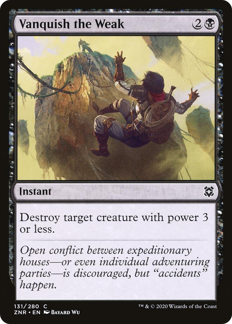 Image for Vanquish the Weak (131) - Magic: The Gathering