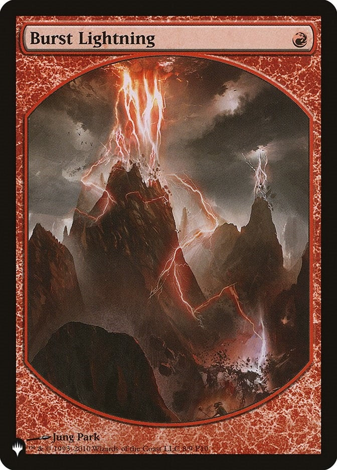 Image for Burst Lightning (P10) (9-Aug) - Magic: The Gathering
