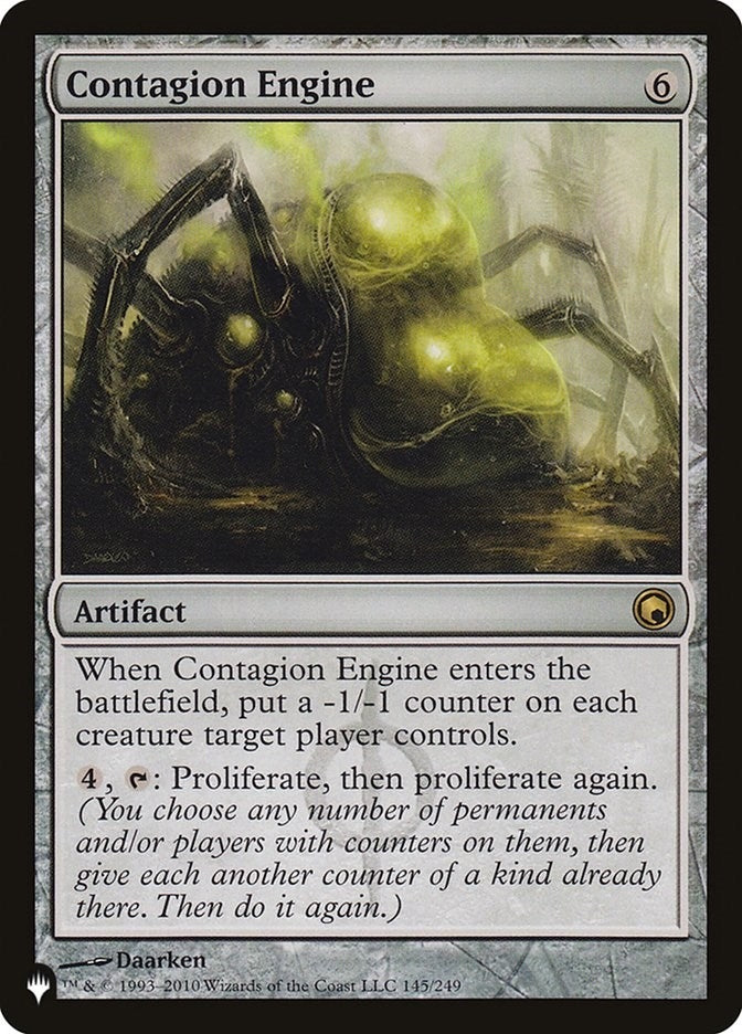 Image for Contagion Engine (145/249) (LIST) - Magic: The Gathering