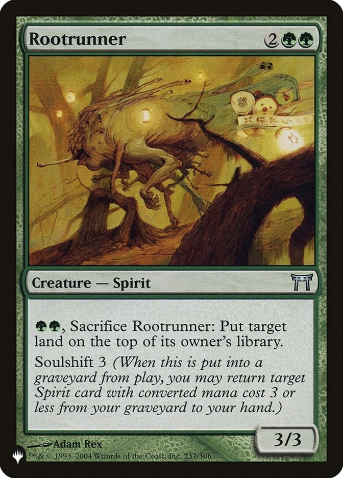 Image for Rootrunner (237/306) (LIST) - Magic: The Gathering