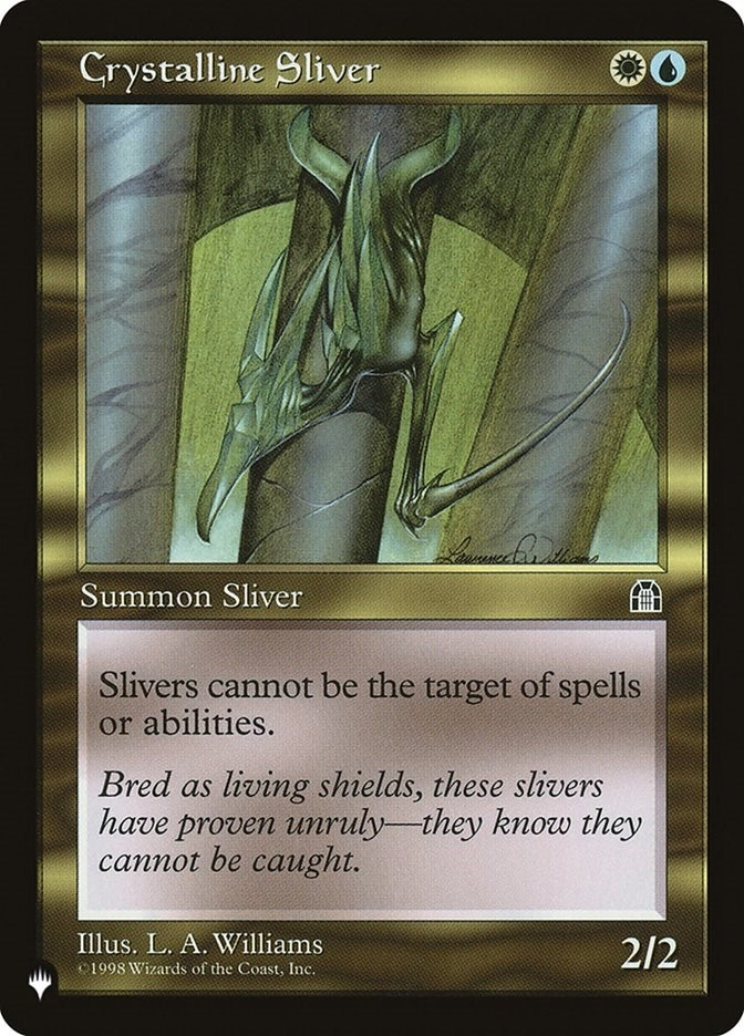 Image for Crystalline Sliver - Magic: The Gathering