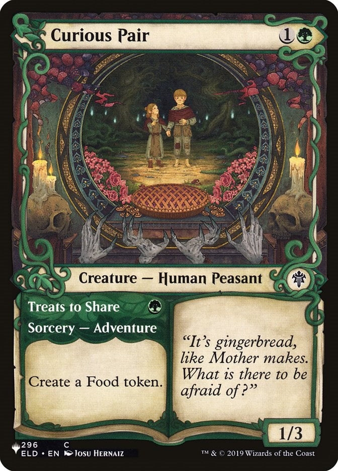 Image for Curious Pair (Showcase) (296/269) (LIST) - Magic: The Gathering